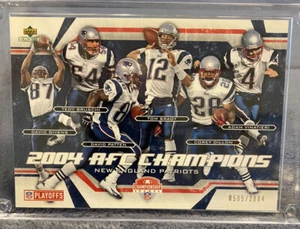 2005 - Upper Deck JUMBO CARD Tom Brady New England Patriots - 0505/2004 ***RAR*** - Bild 1 von 4