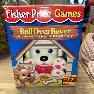 Vintage 1998 Roll Over Rover Game Fisher Price - Color Match Game TUMBLING PUPPY - Picture 1 of 3