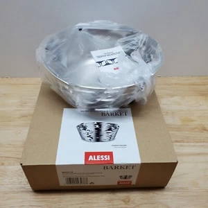 Brand New- Alessi Barket Round Basket Stainless Steel Michel Boucquillon BM10/18 - Picture 1 of 7