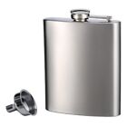 Top Shelf Flasks Stainless Steel Flask & Funnel Set, 8oz