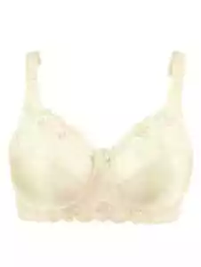 MISS MARY Bügel-BH Stickerei Obercup Mittelsteg mitBügel Ecru Größe 95 100 Cup C - Bild 1 von 9