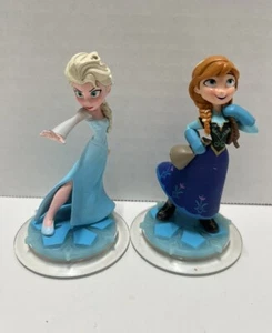 2 Frozen Disney Infinity Figuren - Anna & Elsa - Bild 1 von 11