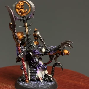 Arch Warlock Skaven Chaos Warhammer Age of Sigmar miniature dipinte prevendita - Foto 1 di 6