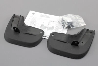 Genuine VW T-Cross 2019-on accessory mud flaps set (front) 2GM075111 - Image 1 of 3