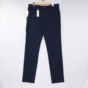 Original Penguin Mens Pants Chino Stretch Slim Fit Dark Sapphire Blue Sz NWT - Picture 1 of 44