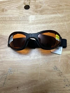 New Bobster Small Crossfire Amber Lens Folding Goggles Anti Fog BCR003 - Bild 1 von 7