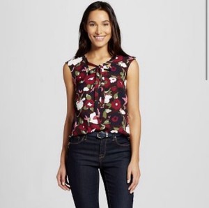 merona sleeveless blouse