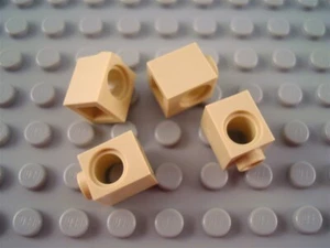 Nuevo Lote LEGO de 4 Piezas de Ladrillo Técnico Bronceado 1x1 de 8639 4865 - Imagen 1 de 1