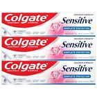 Colgate Sensitive Toothpaste Complete Protection Mint - 6 Ounce Pack of 3