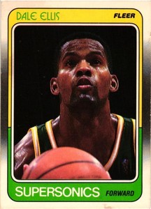 DALE ELLIS 1988-89 Fleer #107  READ FOR $1 PROMO RULE  B17R3S3P12