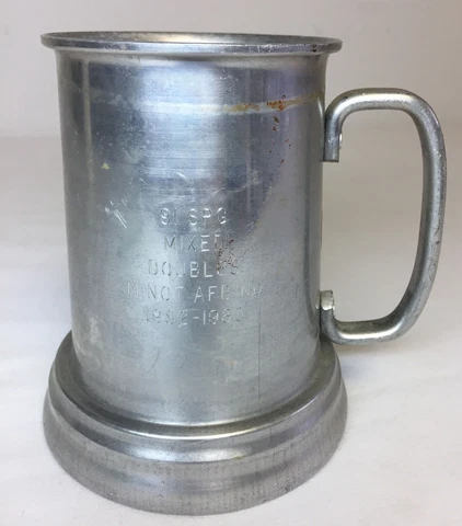 1983 MINOT AFB, North Dakota 91 SPC Mixed Doubles trophy mug Cover