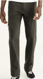 NWT • DOCKERS Men's GO-TO CARGO Straight PANTS •33x32 • olive RIFLE GREEN - Picture 1 of 3