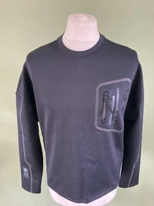 Under Armour Virgin Galactic Black Recover Top with Back Zipper Size Large BNWT - Picture 1 of 4