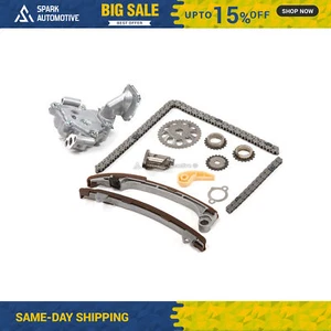 Kit de cadena de distribución bomba de aceite ajuste 01-15 Toyota Scion 2.0L 2.4L 1AZFE 2AZFE 2AZFXE - Imagen 1 de 9