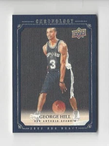 2007-08 Chronology #276 George Hill XRC Rookie Pacers Kings Bucks /250 - Picture 1 of 1