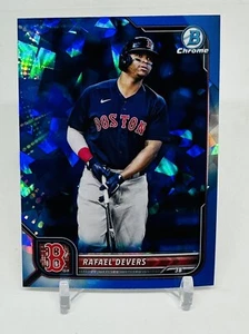 2022 Bowman Chrome Sapphire Rafael Devers Boston Red Sox - Picture 1 of 2