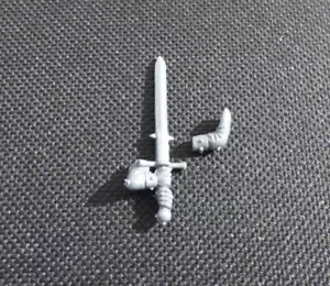 Empire Militia Free Company : Greatsword Arms Set - Warhammer OOP Model Parts - Picture 1 of 2