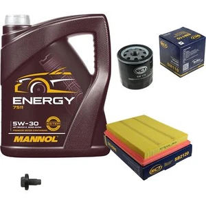 SCT Inspektionspaket 5 L MANNOL Energy 5W-30 für Ford Fiesta V JH_ JD_ 1.25 - Bild 1 von 5