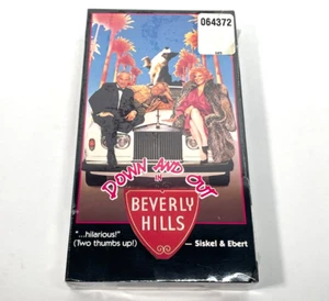Down And Out In Beverly Hills VHS NEW SEALED VCR Tape Bette Midler Dreyfuss - Picture 1 of 7