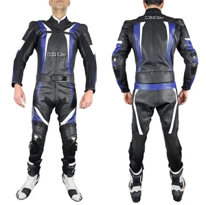 Tuta moto pelle divisibile separabile 2 due pezzi giacca e pantalone taglia 50 M - Foto 1 di 11