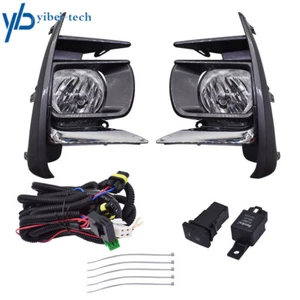 Pair of Fog Lights Lamps w/Bulbs Switch Harness Kits For Toyota Sienna 2018-2019 - Picture 1 of 7
