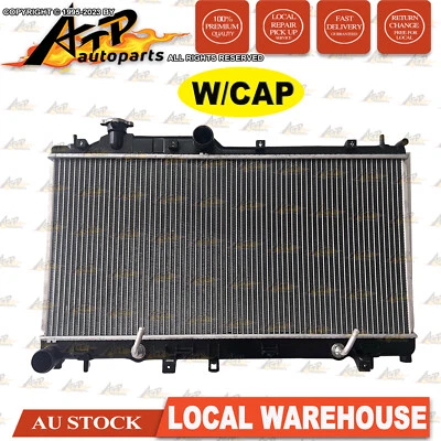 Premium Radiator W/Cap for 09/2003-12/2012 Subaru Outback 2.0L 2.5L Auto Manual - image 1 of 4