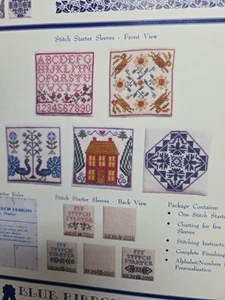 Blue Ribbon Designs "Blessed Beyond Measure" Cross Stitch Chart (Item 207) - Picture 1 of 3