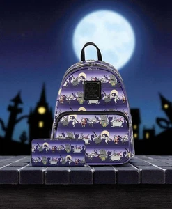 Nightmare Before Christmas Halloween Line Loungefly Mini Rucksack  - Bild 1 von 9