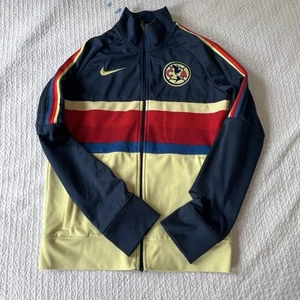 Nike Youth Navy Club America I96 Anthem 2021 CA Full-Zip Track Jacket Sz Med - Picture 1 of 10