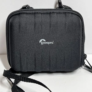 Lowepro Hard Shell Camera/Accessory Case Black Compact Shoulder Strap Travel Bag - Picture 1 of 6