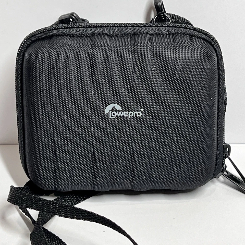 Lowepro Hard Shell Camera/Accessory Case Black Compact Shoulder Strap Travel Bag - Image 1 of 4
