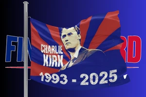 Charlie Kirk Flag - Turning Point USA, RIP Charlie Kirk flag, 3X5FT, 4 Eyelets. - Picture 1 of 1