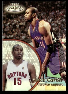 2000-01 Topps Gold Label #69 Vince Carter - Picture 1 of 2