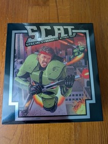 S.C.A.T. Special Cybernetic Attack Team NES SCAT Limited Run Collector's edition
