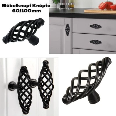 Möbelknopf Knöpfe Möbelgriffe Knauf Knopf Schrank Schublade Vintage Möbelgriff - Bild 1 von 4