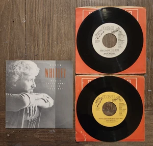 Keith Whitley Promo 45 Lot Don't Close Your Eyes Would These Arms Be In Your Way - Picture 1 of 3