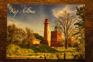 Postcard Germany Insel Rügen Island Leuchtturm Kap Arkona lighthouse Ostsee AK - Bild 1 von 1
