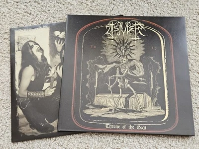 Tsjuder - Throne Of The Goat. 2018 Reissue. 400 Copies. 45rpm. Marduk. Gorgoroth - Image 1 of 4