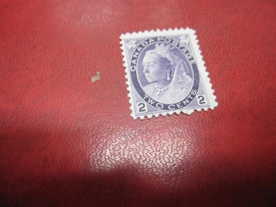 CANADA Unitrade# 76 2c QUEEN VICTORIA  "NUMERAL" ISSUE MH - Image 1 of 2