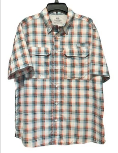 RealTree Large Fishing Button Down Breathable Stretch Lightweight Shirt Vented - Picture 1 of 10
