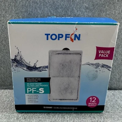 Top Fin Silenstream PF-S Refill  Filter Cartridge PF10 Power 5.5in/3.1 - 11 Pack - Image 1 of 4