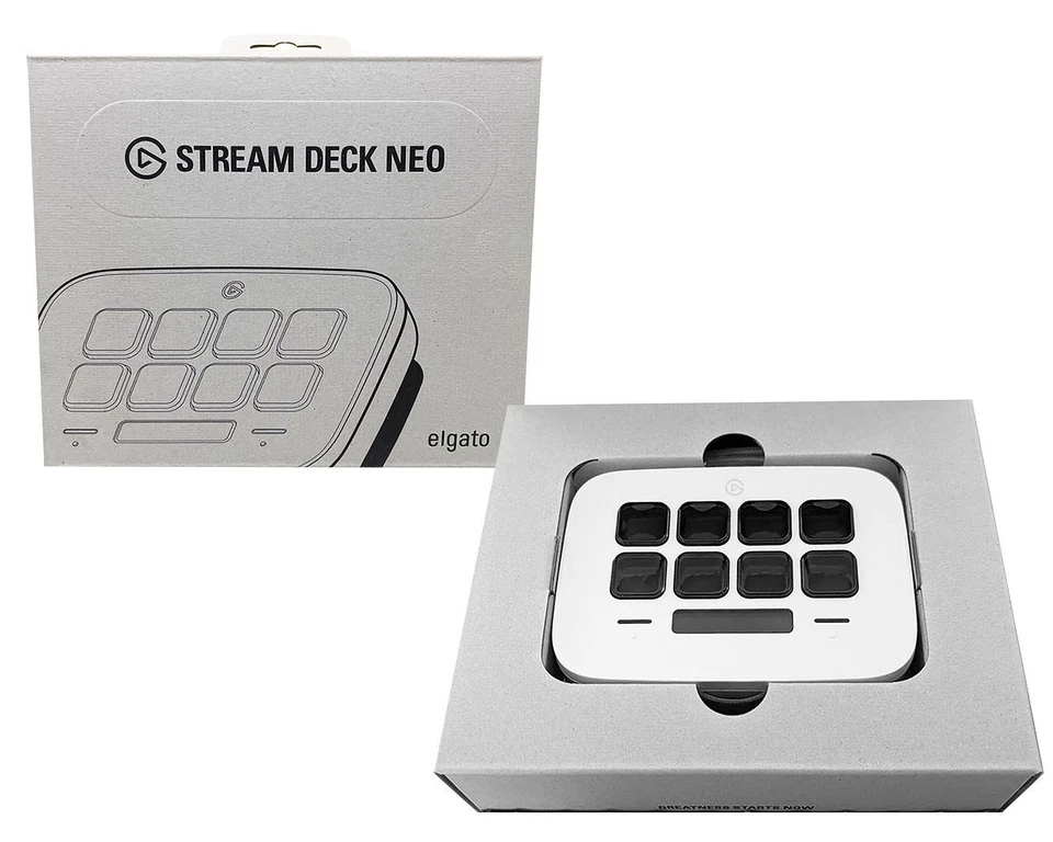 CORSAIR 10GBJ9901 Elgato Stream Deck Neo USB Productivity Controller - Cable