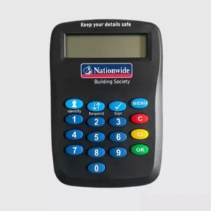 Nationwide Pinsentry Security Online Banking Pin Entry Bank Card Reader NEW - Picture 1 of 1
