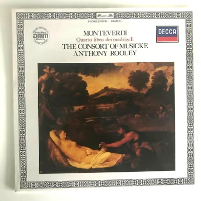 Monteverdi QUARTO LIBRO DEI MADRIGALI The Consort of Musicke Rooley (LP629) - Bild 1 von 4