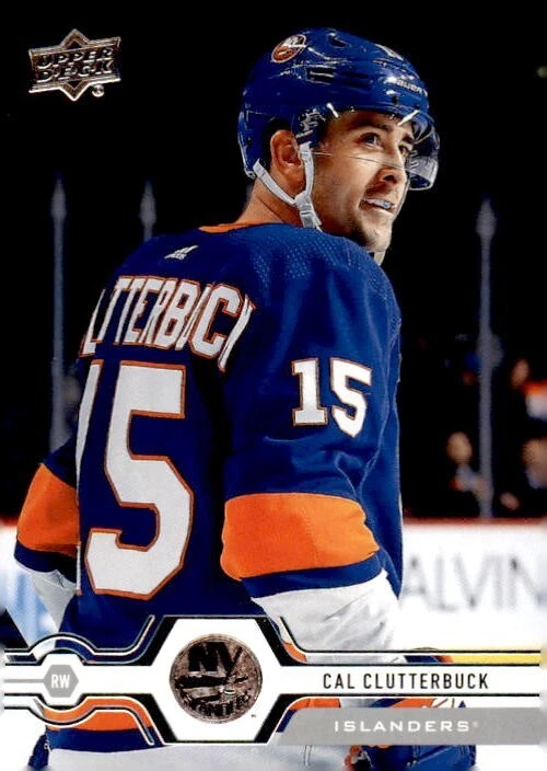2019-2020 Upper Deck Hockey #94 Cal Clutterbuck New York Islanders Series 1 - Image 1 of 2