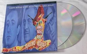 James Bond 007 Casino Royale 1967 (Laserdisc) Letter-box 2 disc set - Picture 1 of 2