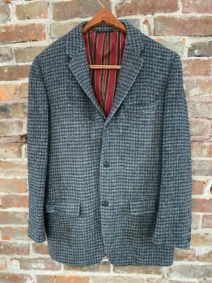Abrigo Deportivo Chaqueta Forro Regimiento Harris Tweed Años 40 50 De Colección 42 Pecho ¡EXCELENTE ESTADO USADO! Foto 1 de 4