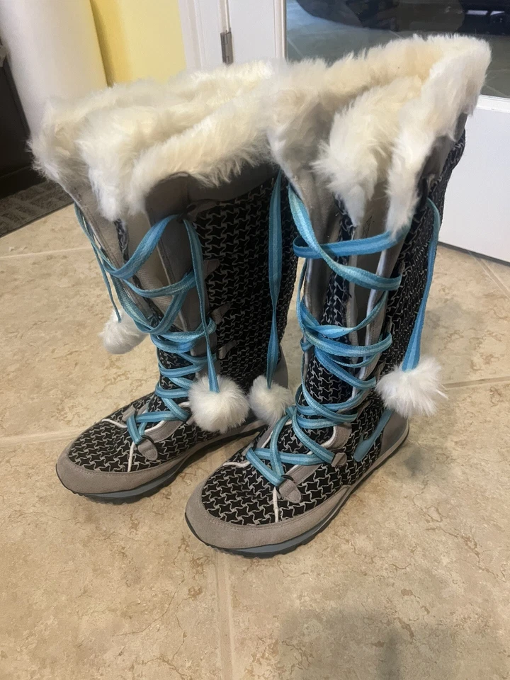 Nike Invierno Hi 3 Premium Zapatillas Botas Mujer Talla 9.5 Imitación Piel Nieve Botas Foto 1 de 4