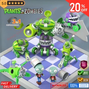 Plant vs Zombies Mecha Fighter ROBOT Toys PVC Action Figure Set Boys Gifts NEW - Picture 1 of 25