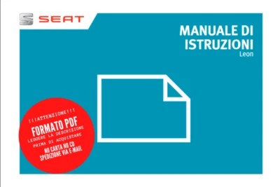 Libretto manuale istruzioni uso e manutenzione in PDF Seat Leon 2012-2019 - Immagine 1 di 3